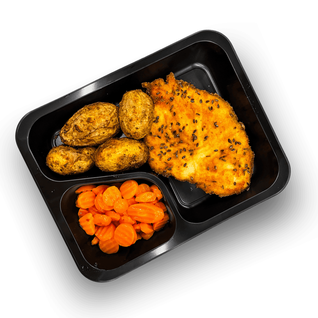 Filet panierowany w siemieniu lnianym