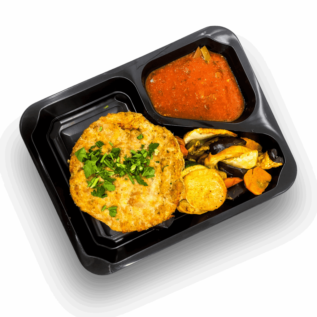 Fit burger drobiowy z natką pietruszki