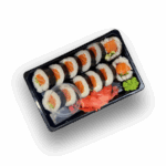 Sushi zestaw surowy łosoś